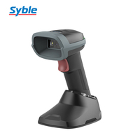 Syble Nuevo Escáner de Código de Barras Inalámbrico XB-D15BT con Bluetooth, Manos Libres, Automático, para Almacén