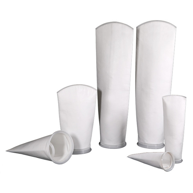 1.0 Micron Polypropylene Material Bag Filter 7" X 32" Size #2 for Industrial Water Filtration