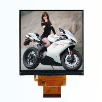 Modul Layar LCD TFT 4 Inci 720x720 Piksel Tipe COG Mendukung 2/3/4 Jalur MIPI 3SPI+16/18/24 RGB IPS Smart Home BOE