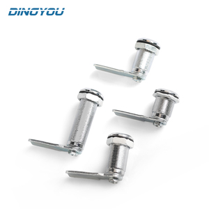 DINGYOU – Serrure à came triangulaire en alliage de zinc multi-tailles, fixation filetée, <span class=keywords><strong>cylindre</strong></span> antivol à clé pour installations publiques – Vente directe usine - Product Image 2