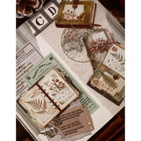 8 Stiker Per Paket Seri Jurnal Kenangan Lama Stiker Dekorasi Jurnal Vintage DIY