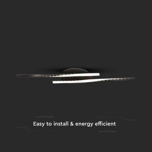 Lampadario Moderno a LED da 12W in Acciaio Nero 6000K per Casa, Ufficio, Soggiorno, Villa Certificato SAA SKU-7001 - Product Image 3