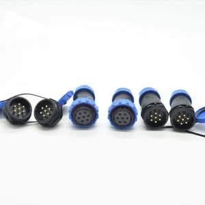 Onderwaterconnector Waterdichte Kunststof Circulaire <span class=keywords><strong>Connector</strong></span> SP21 <span class=keywords><strong>7</strong></span>-polig Draad Mannelijk en Vrouwelijk DIN voor Stroomtoepassingen - Product Image 2