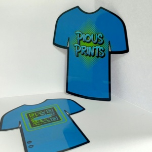 Tarjeta de Membresía de PVC con Corte Personalizado, Forma Única con Acabado en Relieve, Impresión Offset, Etiqueta de Accesorio Comercial Especial - Product Image 3