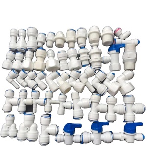 Accessoires de connecteur de purificateur d'eau/réduction du coude de filetage de couplage rapide 1/4 1/2 3/8 - Product Image 1