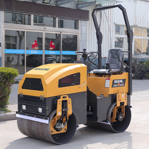 İnşaat Makineleri 1 Ton Kompaktör Titreşimli Silindir 1000kg Çift Tamburlu Yol Silindirleri Asfalt Yol Silindiri - Product Image 4