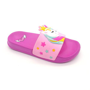 Sandales à bout ouvert avec logo OEM pour <span class=keywords><strong>fille</strong></span>, pantoufles pour enfants, nouveauté - Product Image 1