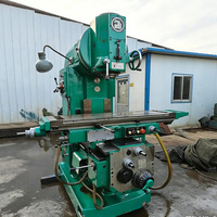 Machine de fraisage horizontale robuste d'occasion, perceuse-fraiseuse multifonction intégrée pour le travail des métaux