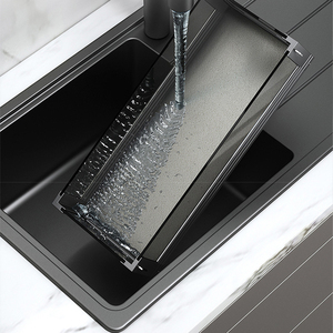 Grand panier monstre coulissant pour meuble haut de cuisine, organisateur de rangement pour espaces entre armoires et réfrigérateur, pour collations et ustensiles - Product Image 4