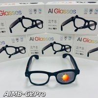 Lunettes Intelligentes AI AIMB-G2Pro avec Lentille Photochromique, Caméra 4K, Bluetooth Sans Fil, Étanchéité IPX-4, Contrôle Tactile - Modèle 2026 PK M01 Pro