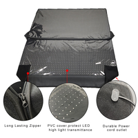 Sac de couchage de luminothérapie NIR T2000A 180x90x30cm Utilisation à domicile Capsule Pod Lit Soulagement de la douleur corporelle complète Thérapie par lumière rouge
