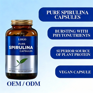 <span class=keywords><strong>100</strong></span>% чистая спирулина HACCP Халяль Кошер: Капсулы спирулины для энергии - Product Image 3