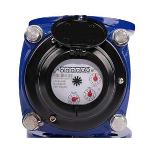 Dn65 Woltman Flens Einde Water Meter Iso 9001/Iso4064 Standaard Gietijzer Voor Koud Water