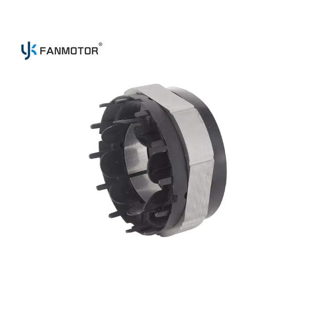 Custom 4 Slots OD71mm AC Electric Motor Stator Silicon Steel Iron Core Lamination for Household Fan Accessories