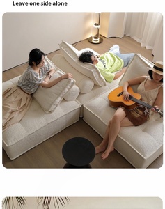 Sofá Comprimido Sin Instalación Moderno y Cómodo para <span class=keywords><strong>Sala</strong></span> <span class=keywords><strong>de</strong></span> Estar <span class=keywords><strong>de</strong></span> Uso Doméstico - Product Image 3