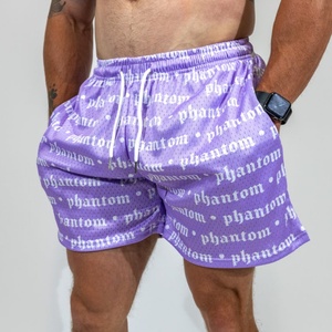 All Over Print Baggy <strong>Men's</strong> <strong>Shorts</strong> <strong>with</strong> <strong>Side</strong> <strong>Pockets</strong> Lightweight Breathable Polyester Mesh 5 Inch Inseam Basketball Gym <strong>Shorts</strong> - Product Image 3