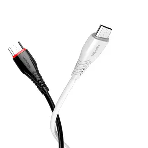 CB-X1 PVC niedrigsten Preis drei Arten von Gelenken Micro-USB-Daten Ladekabel kaufen