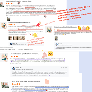 Tùy chỉnh sang trọng A5 kinh doanh máy tính xách tay PU da máy tính xách tay và bút Bộ quà tặng - Product Image 4