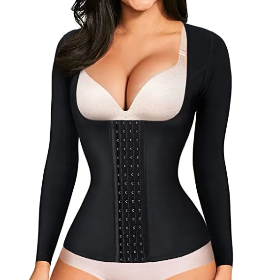 Sleek Smoothers Compression Bodysuit firm shape wear seamless tummy control body shaper shapewear women's