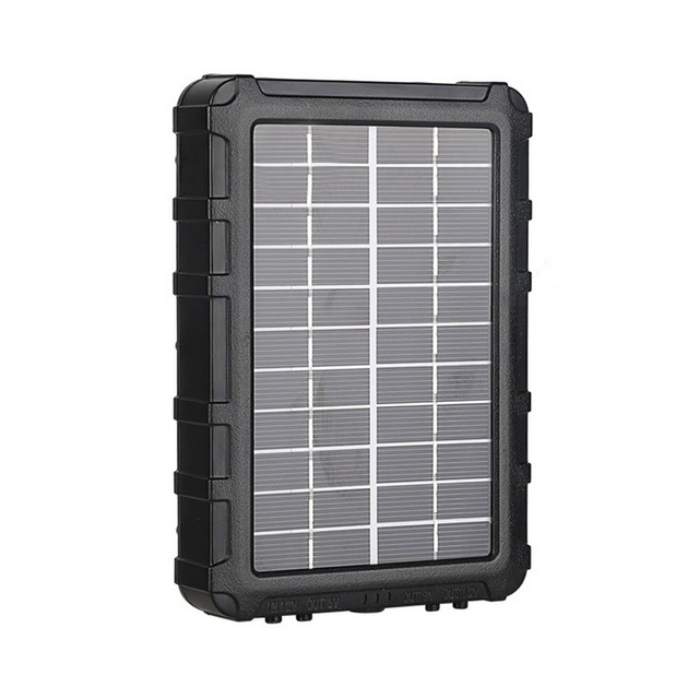 Trail Camera Solar Panel 4400mAh Rechargeable Solar Charger for Hunting Camera