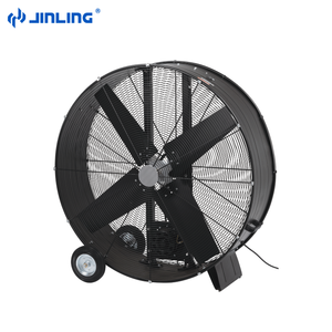 Ventilador Industrial de Tambor Móvil de 36, 42 y 48 Pulgadas, Alta Velocidad, 2 Velocidades, Accionamiento por Correa, Ventilador de Tambor de 120V/ETL - Product Image 1