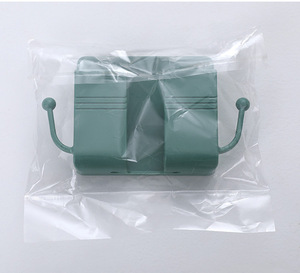 <span class=keywords><strong>Y84</strong></span> support mural crochets boîte de rangement pour chambre cuisine salle de bain adhésif mur support de téléphone support de charge support mural support de téléphone - Product Image 6