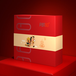 Masajeador de rodillas 3+ con masajeador inteligente de cintura y abdomen, modelo M5, caja de regalo roja china - Product Image 4