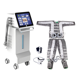 Máquina de Presoterapia de 48 Cámaras de Aire, Dispositivo de Drenaje Linfático por Presión de Aire con Calor, Masajeador Corporal Vertical Completo - Product Image 4
