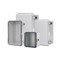 Boîtier de jonction étanche et résistant à la poussière BG Gray 01 ABS/PC, boîte de commutation extérieure scellée, bouton de distribution d'alimentation étanche à la pluie