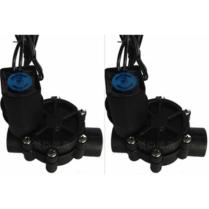 Válvula Solenoide de Plástico de 1/2 Pulgada, 24V CC, para Control de Agua en Sistemas de Riego - Product Image 1
