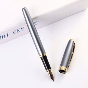 High Quality Metal Fountain <b>Pen</b> Luxury Writing Diameter 0.7mm Fountain <b>Pen</b> Vacuum Filling for Business and Corporate Promotion - Product Image 5