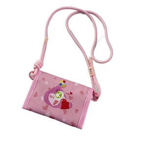 Cartoon PVC Zipper Closure Portable Tri-fold <b>Card</b> <b>Holder</b> Wallet Custom Printed Children Mini Purse with <b>Lanyard</b> - Product Image 2