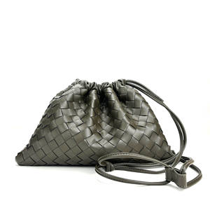 Bolso de Mano Elegante para Mujer, de un Solo Hombro, con Cierre Magnético y Cordón, Nuevo y Moderno, de Piel Vacuna con Cordón de Diamantes, de Lujo - Product Image 2