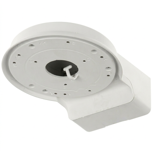 Soporte de Pared PFB211W, Soporte de Esquina de Plástico Blanco para Carcasa de Cámara CCTV, Soporte para Cámara IP de 5MP 4+2 Canales - Product Image 1