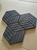 Panneaux acoustiques en bois 3D 4 pièces pour une décoration élégante et une réduction du bruit, panneaux muraux texturés 3D 94,5x7,9 pouces