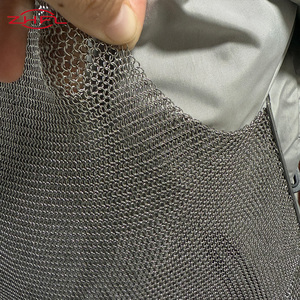 Delantal de Acero Inoxidable Resistente a Químicos, Delantal Protector Contra Cuchillas Afiladas para la Industria Pesquera, Delantal de Tejido Liso de Alta Durabilidad - Product Image 4