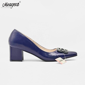 Sandali Formali Estivi Nuovi Popolari all'Ingrosso con <span class=keywords><strong>Tacco</strong></span> <span class=keywords><strong>Medio</strong></span> Quadrato per Donne e Signore - Product Image 3