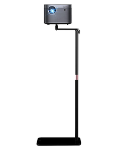 Soporte de Proyector Mejorado, Soporte de Piso Ajustable de 38-51 Pulgadas, Altura Máxima de 51 Pulgadas, Base con Peso, Soporte Universal para Proyector - Product Image 1