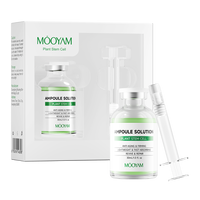 Ampoule de cellules souches végétales à marque privée : solution revitalisante et réparatrice avec une formule légère qui absorbe rapidement le sérum pour le visage