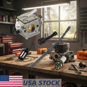 คาร์บูเรเตอร์ หัวเทียน ท่อน้ำมันเชื้อเพลิง ตัวกรอง ท่อน้ำมัน คอมโบสำหรับเลื่อยลูกโซ่สติล MS380 038 - Product Image 5