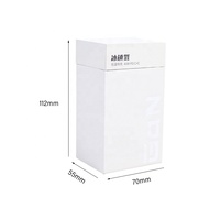 Boîte cadeau rigide écologique réutilisable personnalisée avec un design de tiroir coulissant pour les appareils de charge Emballage en carton