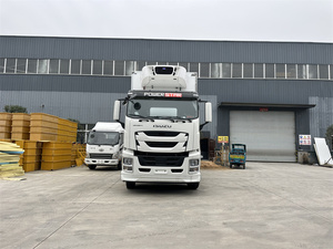 <span class=keywords><strong>Camion</strong></span> frigorifique Isuzu GIGA 8x4 à conduite à gauche avec pneus de <span class=keywords><strong>35</strong></span> tonnes équipés de carburant diesel - Product Image 3