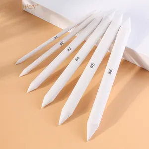 Xinbowen 6 Pcs Art Tekening Pen Set Kunst Schilderen Effen Schets Uitstrijkje Correctie Papier Borstel