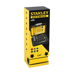 Juego de Llaves de Tubo Stanley Fatmax de 39 Piezas y 1/4 de Pulgada con Porta Puntas Magnético - Product Image 1
