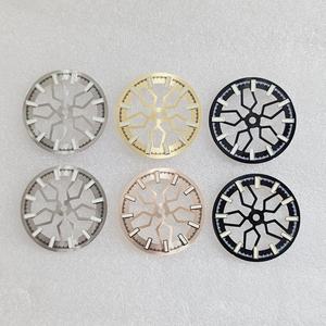 Nouvelle montre à cadran creux modifiée de 28,5 mm avec luminescence verte, accessoires de montre avec mouvement japonais NH70, outils et pièces de montre-bracelet - Product Image 2