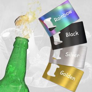 Décapsuleur de bouteille en acier inoxydable personnalisé, décapsuleur de portefeuille, porte-clés gravé avec logo/texte, en gros pour cadeaux de mariage, cadeaux de fête - Product Image 5