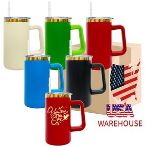 20 Pack Custom logo <b>Mirror</b> Gold Plated Xmas Colors 20oz Coffee Mugs with Removable <b>Plastic</b> Handle for Laser Engraving - Product Image 1