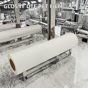<span class=keywords><strong>Film</strong></span> numérique PET imprimé sur mesure, brillant mat, rouleau pour machine DTF, 32 pouces * 100, papier de transfert numérique unique - Product Image 1