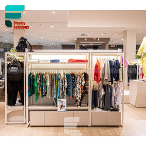 Nueva decoración Servicio de diseño 3D Tienda de ropa Diseño de interiores Tienda de ropa Accesorios Estantes de exhibición para tienda de ropa - Product Image 5