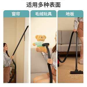 Wet Dry Vacuum Cleaner 1200W Canister With Multiple Nozzles For Home And Office Use - Product Image 2